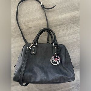 Michael Kors Black Leather Handbag